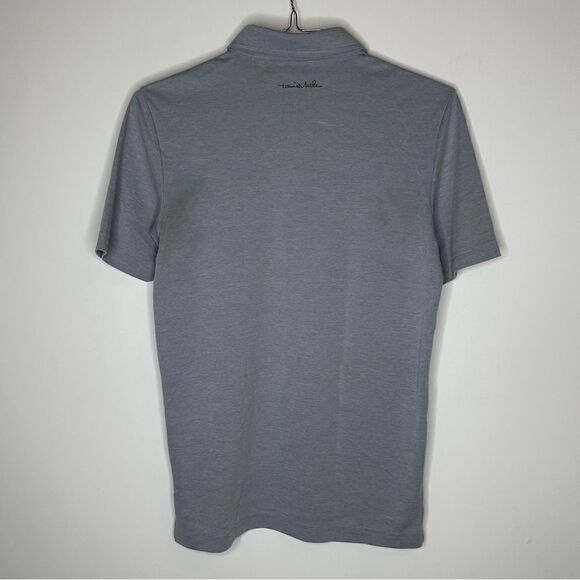 Travis Mathew Small Gray on Gray Striped Golf Polo - Picture 3 of 6